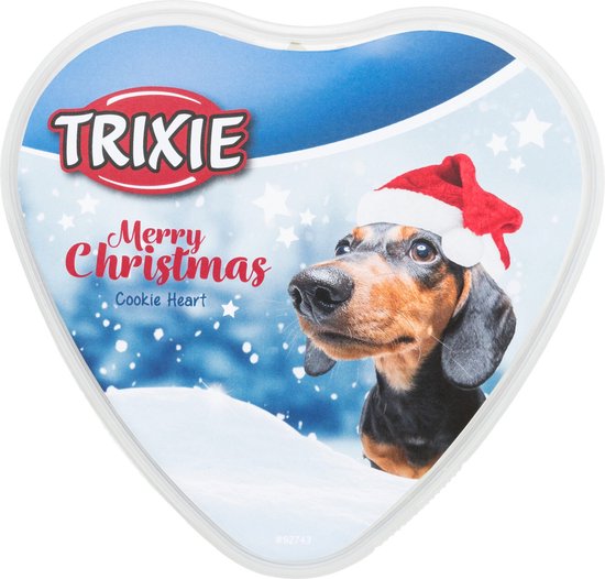 Trixie - Cookie Heart Merry Christmas - koekjes voor honden - 300g