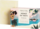 HelemaalShea-monoï de tahiti-haarzeep-kokosolie-voor glanzend haar-verminderd pluizend haar-verminderd haarbreuk-betere elasticiteit