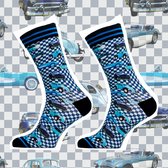 Sock My Feet geschenkdoos sokken heren 39 42 - cadeau voor man - duurzaam - naadloos - Retro Cars