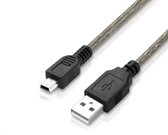 Verloopkabel | USB A Naar Mini USB B | USB 2 | 3 Meter