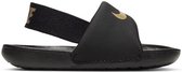 Nike Slippers - Maat 23/24 - Unisex - zwart/goud