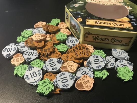 Afbeelding van het spel Honey Buzz Wooden Coins