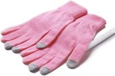 Touchscreen Handschoenen Roze - Geschikt voor touchscreen apparaten - Handschoenen Dames - One size
