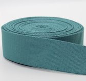 Leduc 5 meter Polyester Tassenband Blauw 40mm