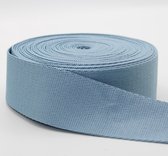 Leduc 5 meter Polyester Tassenband Lichtblauw 40mm