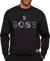 Hugo Boss NBA Windmill Brooklyn Nets Trui - Mannen - zwart - wit - grijs