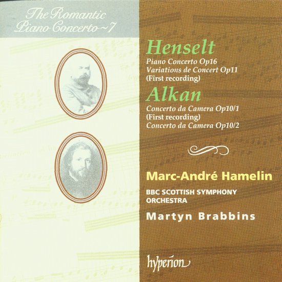 Marc-André Hamelin, BBC Scottish Symphony Orhestra - Alkan | Von Hensvelt: Romantic Piano Concerto Vol. 7 (CD)