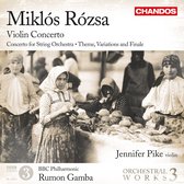 Jennifer Pike, BBC Philharmonic Orchestra, Rumon Gamba - Rózsa: Orchestral Works, Volume 3 (CD)