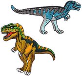 patch set dino - fer sur emblème dino - fer sur application dinosaure - fer sur emblème cool