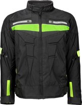 Urban 5884® - Malmo - Heren Motorjas - Cordura – Uitneembare body - Met Protectie - Zwart - Maat 5XL