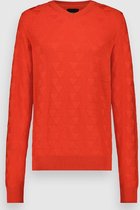 Twinlife Trui Knit Structure Crew Neck Tw12401 Poinciana 221 Mannen Maat - L