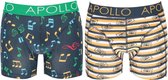 Apollo | Heren boxershorts | 2-Pack Giftbox | Music