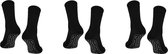 Chaussettes anti-dérapantes Belucci 3 paires noir taille 39/42