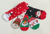 Kerstsokken-5 Paar-Christmas Socks-Unisex-36/39-Kerstcadeau-Hoge Kwaliteit
