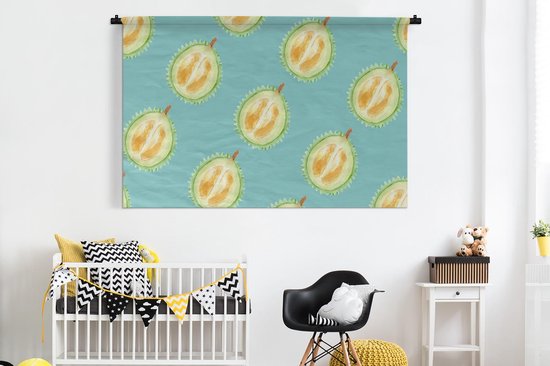 Tapisserie - Tapisserie - Fruit - Agrumes - Blauw - 180x120 cm - Tapisserie