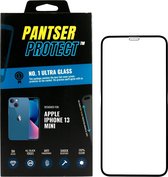 Pantser Protect ™ Case Friendly Full Edge Screenprotector voor Apple iPhone 13 Mini - Premium glazen anti vingerafdruk full-cover Pantserglas Protector - Tempered Glass Bescherm Gl