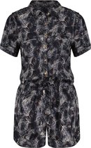 DEELUXE Playsuit met tropische print MELINA Print Black Palm