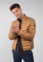 DEELUXE Gewatteerde puffer coat met opstaande kraagWARM Bronze