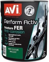 AVI Iron Paint - Bright Green Fence - 2 L
