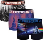 Freegun microvezel | MAAT S | 3-pack heren boxershorts | Trio USA