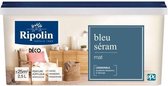 Ripolin matte seram blauwe binnenmuur kleur verf 2.5L