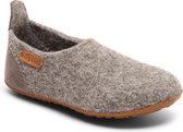 Bisgaard - Pantoffels voor baby's - Basic wool - Grijs - maat 22EU