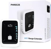 WiFi Versterker Router Extender Repeater Stopcontact - 2 Ethernet Poorten - 300 Mbps - Maximale Wi-Fi Sterkte - Compact