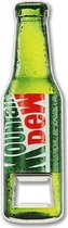 Mountain Dew - Fles Opener - Ongeveer 12 x 3,5 cm