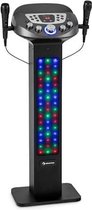 auna KaraBig LightUp MKII Karaokemachine met Bluetooth  - 4 luidsprekers / 2 tweeters - 2x micro -  LED-lichtshow - 2x USB - 40W RMS