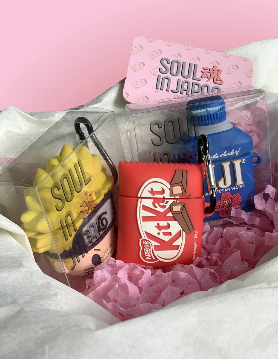 SOUL IN JAPAN Kitkat Airpods hoesje