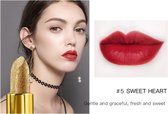 DW4Trading Gouden Glitter Lippenstift - Rood