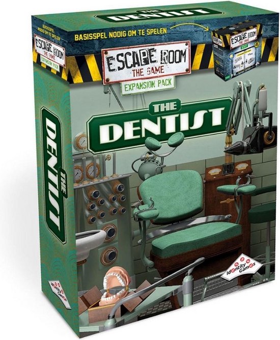 Thumbnail van een extra afbeelding van het spel Uitbreidingsbundel - Escape Room - 2 Stuks - Uitbreiding The Dentist & Uitbreiding Secret Agent