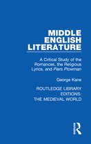 Routledge Library Editions: The Medieval World - Middle English Literature