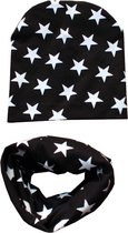 Peuter setje - Stars black