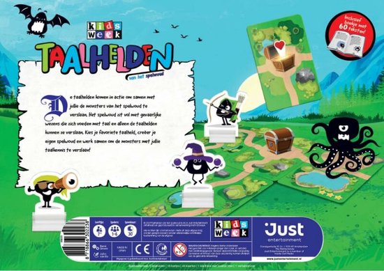 Taalhelden Van Het Spelwoud - educatief bordspel