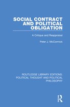Routledge Library Editions: Political Thought and Political Philosophy - Social Contract and Political Obligation