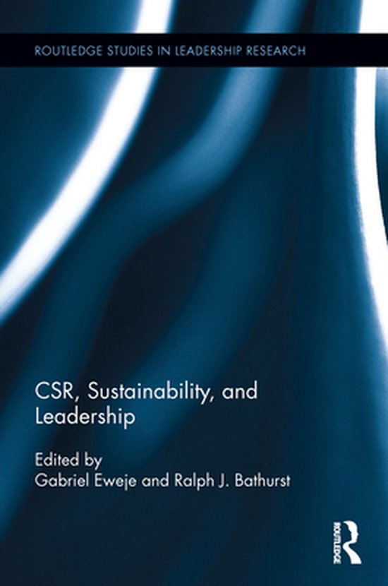 Routledge Advances in Management and Business Studies - CSR, ... - cover
