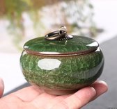 Mini Urn keramiek Groen 50ml