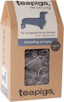 teapigs Darjeeling Earl Grey - 50 Tea Bags - XXL pack (6 doosjes / 300 zakjes)