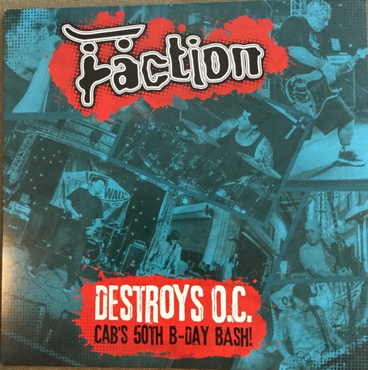 Faction - Destroys O.C. Cab's 50th B-Day Bash! (LP) (Coloured Vinyl)