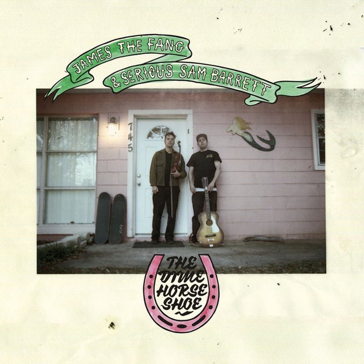 James The Fang & Serious Sam Barrett - The Dime Horse Shoe (LP)
