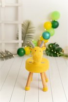Crochetts - Silla Berta De Giraffe Luxe Kinderstoel/Kruk - Handgemaakt - Made in Spain