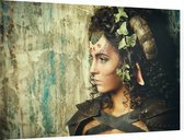 Fantasy Cosplay woman - Foto op Dibond - 60 x 40 cm