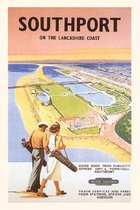 Pocket Sized - Found Image Press Journals- Vintage Journal Southport Travel Poster