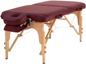 Massagetafel BodyBalance-Burgundy-76 cm breed - portable - sportbank - sportmassagebank -