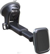 Magnetische Telefoonhouder Auto met Sterke Zuignap - Magneet GSM Houder voor Dashboard en Voorruit - Metalen Plaatje - Universeel