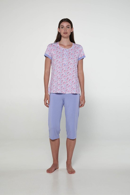 Vamp - Dames Pyjama - Blue Lavender - L