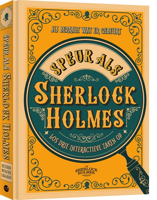 Speur als Sherlock Holmes - cover