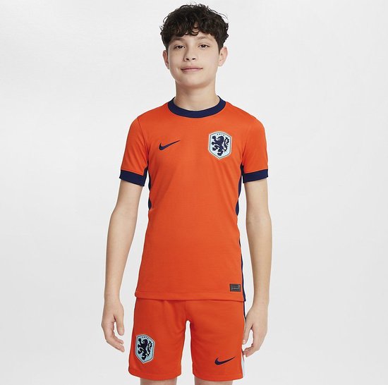 Nike Nederland 24/25 Stadium Thuis Kids Shirt Safety Orange