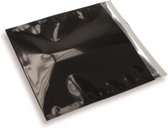 Folie Enveloppen - 220x220 mm - Zwart - 100 stuks